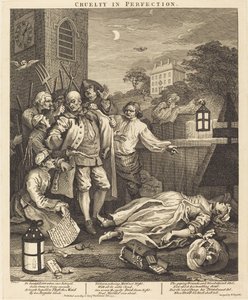 Grymhet i perfektion av William Hogarth