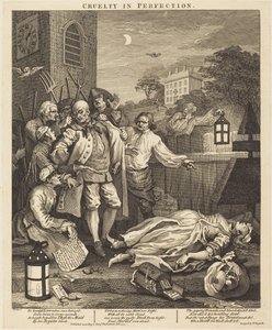 Grymhet i fulländning av William Hogarth
