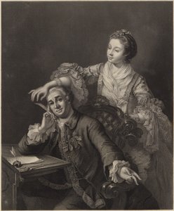 David Garrick och hans fru