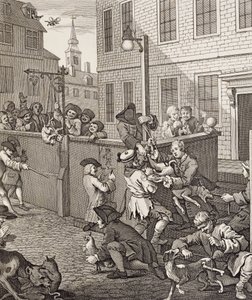 Första fasen av grymhet av William Hogarth