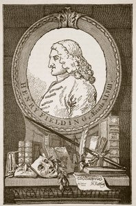 Henry Fielding, illustration från "Cassell