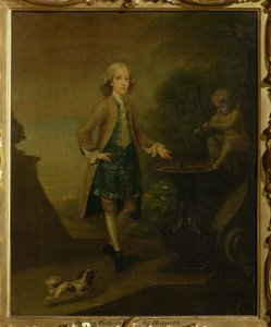 Horace Walpole, 10 år gammal, 1727-8 av William Hogarth