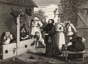 Hudibras and Ralpho in the Stocks, från 