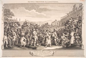 Industri och sysslolöshet av William Hogarth