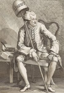 John Wilkes Esq. 1763 av William Hogarth