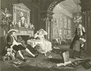 Äktenskap A La Mode av William Hogarth