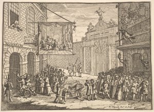 Maskerader och operor, 1724. av William Hogarth