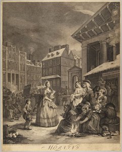 Morgon av William Hogarth