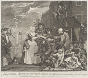 O, ungdomligt blods fåfänga av William Hogarth