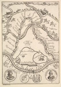 Parke of the Artillary Aubry de La Mottrayes Reser genom Europa, Asien och int..., 1723-24. av William Hogarth