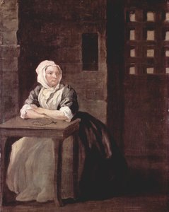 Sarah Malcolm (död 1733) av William Hogarth