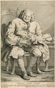 Simon Lord Lovat av William Hogarth