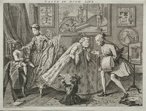 Taste in High Life, 1746. av William Hogarth