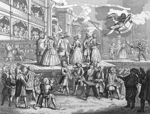 Tiggarens Operae koppar av William Hogarth