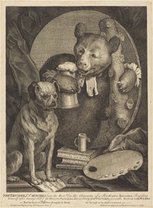 Slagskämpen av William Hogarth