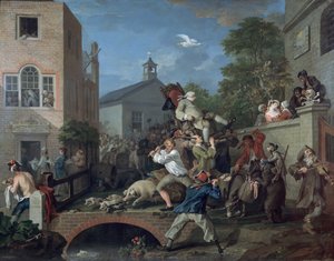 Valet IV Ordförande för ledamoten, 1754-55 av William Hogarth