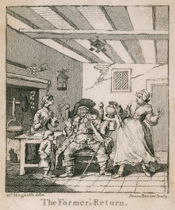 Bondens återkomst av William Hogarth