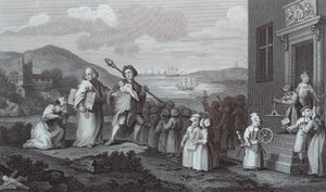 The Foundlings av William Hogarth