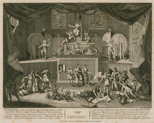Lotteriet av William Hogarth