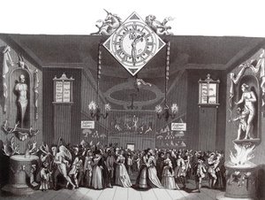 Maskeradbiljetten av William Hogarth