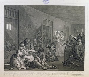 The Rake in Bedlam, skylt VIII från 