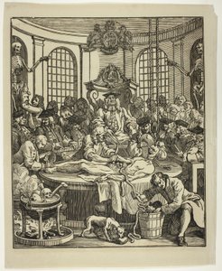 Grymhetens belöning av William Hogarth