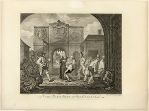 Rostbiff från Gamla England av William Hogarth