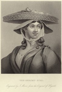 Räkflickan av William Hogarth