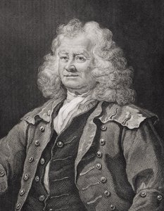 Thomas Coram, graverad av J.W. laga mat av William Hogarth