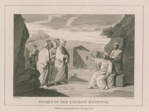Biljett till London Hospital av William Hogarth
