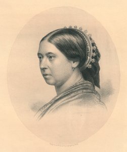 Hennes Majestät Drottningen, c1860-talet. av William Holl