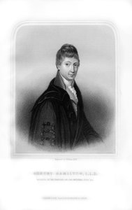 Robert Hamilton, skotsk ekonom och matematiker, 1870.