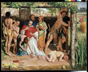 En konverterad brittisk familj som skyddade en kristen missionär från förföljelsen av druiderna, 1850