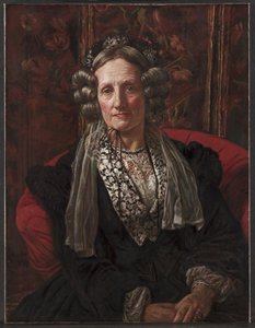 Mrs George Waugh av William Holman Hunt
