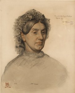 Mrs Thomas Combe 1806-1893, 1800-talet av William Holman Hunt