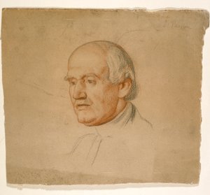Porträtt av Dr Bloxham, c1860-1870-talet av William Holman Hunt