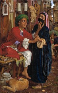 Gatubild från Kairo: Lykttillverkarens uppvaktning av William Holman Hunt