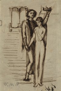 "Tiggarjungfrun" av William Holman Hunt