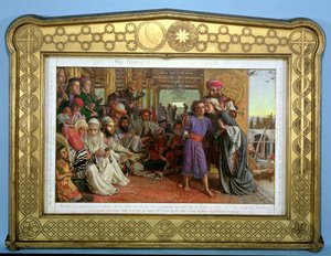 Hittade Frälsaren i templet, 1855 av William Holman Hunt
