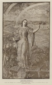 Pärlan, den engelska dikten från 1300-talet av William Holman Hunt