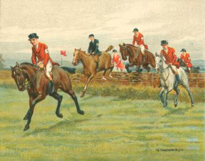 Races Historiska och Moderna, Point-to-Point Races (chromolitho)