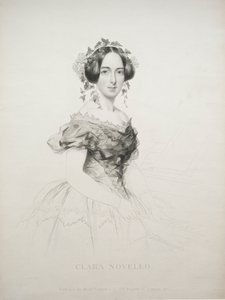 Clara Novello, 1852. av William Humphreys