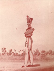 Officerare för Madras Army Light Infantry, c1837-1843, 1909 av William Hunsley