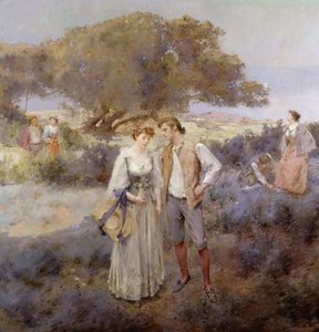 Återkomsten från Cythera, c.1892 av William II Lee