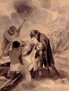 Affair of Teneriffe, 1808 (wc på papper)