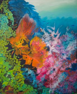 Under vatten (olja ombord)