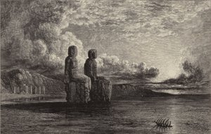 Memnon (gravyr) av William James (after) Muller