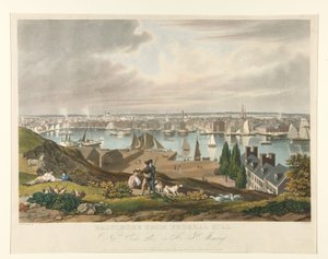 Baltimore från Federal Hill av William James Bennett