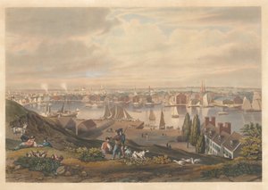 Baltimore från Federal Hill av William James Bennett