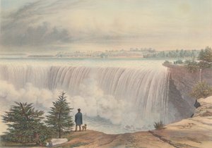 Niagara Falls from the Table Rock, publicerad 1840.